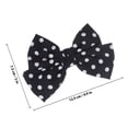 thumbnail image 2 of CIMAXIC 1Pair Black Bow Shoe Clips Decorative Clip on Shoe Embellishments for Pumps Heels Wedding, 2 of 8