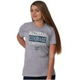 thumbnail image 4 of Navy Logo Honor Courage Commitment Men's Graphic T Shirt Tees Brisco Brands S, 4 of 6