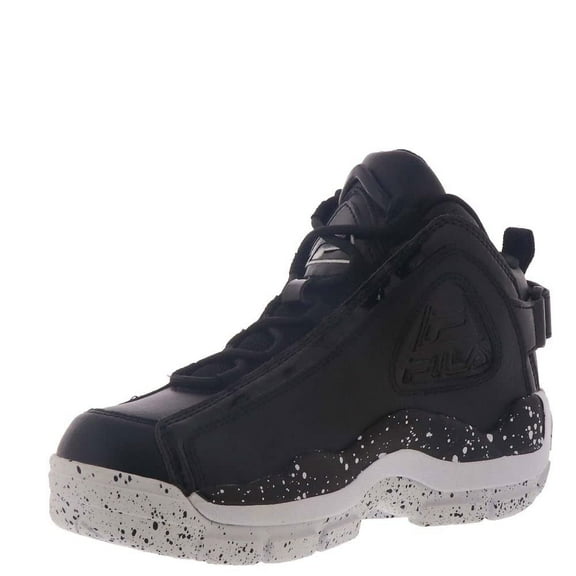 FILA Unisex Kids Grant Hill 2 Basketball Shoes Black/White/Black - 3BM01289-021 Black / White / Black
