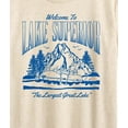 thumbnail image 3 of Peanuts - Welcome To Lake Superior - Women's Short Sleeve Graphic T-Shirt, 3 of 6