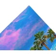 thumbnail image 4 of Mexican Fan Palms Tapestry Wall Hanging Tapestries Happy Colorful Hippie Psychedelic Art Polyester Carpet Wall Decorative for Living Room Bedroom 60x51inch, 4 of 7