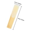 thumbnail image 2 of WEUVEB 10Pcs Compact Saxophone Reeds 2.5 Strength with Independent Clips for Safe Storage and Easy Mounting, 2 of 8