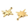thumbnail image 2 of 2 Pcs Star Pendant Charms 304 Stainless Steel Pendants Star Charm Real 18K Gold Plated Metal Charms Pendant Pendant Decoration for Women DIY Necklace Bracelet Earring Jewelry Craft Making, 2 of 3