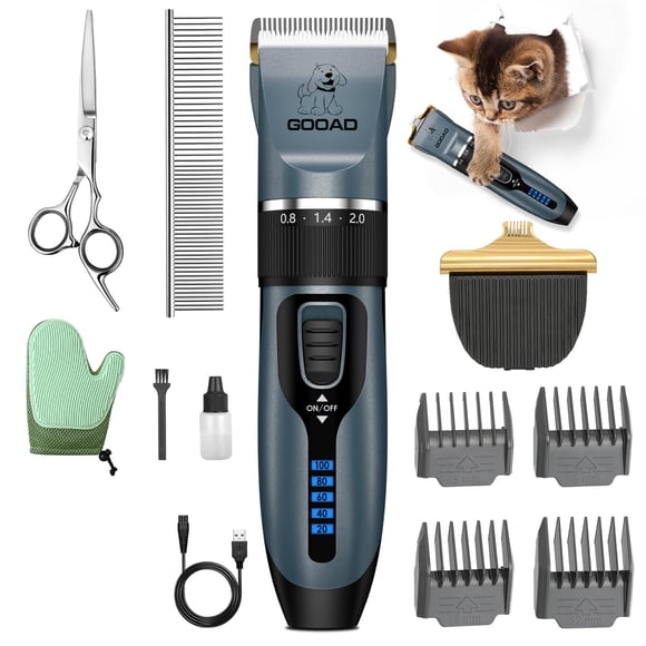 Grooming Clippers Gooad Professional, inalámbrico, para mascotas