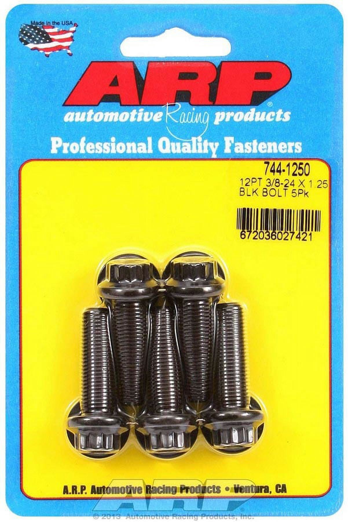 Arp Bolt Kit - 12pt. (5) 3/8-24 x 1.250