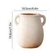 thumbnail image 4 of Bowayaoa Ceramic Vase, Minimalist Modern Home Decor, Decorative Object - Centerpiece, Coffee Table, Living Room, Bookshelf, Office, Entryway, Console, Wedding, Flowers, 4 of 7