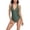 C25/Green, variant on One Piece Swimsuit Women Backless Ruffle Detail Vest Style Summer Beach Pool Swimwear 2026 Beach Vacation Clothes