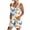☪492-White, variant on Nuoqisi Women's Casual Strap Shorts Butterfly Print Pocket Romper - One-Piece Jumpsuit with Functional Detail for Summer Vacations and Easy Style
