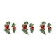 thumbnail image 3 of Kit de flores artificiales Naiovety Guirnaldas de boda Rojo 80cm, 3 of 6
