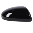thumbnail image 2 of Side Door Mirror Cap, Side Mirror Cover Plastic Weather Resistant Exterior Rearview Mirror Cover Cap Black, 2 of 7