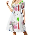 thumbnail image 1 of Vestido de manga corta My Orbit, vestido de lujo, vestido de noche, vestido de hada., 1 of 7