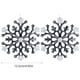 thumbnail image 3 of Isvgxsz Clearance 2pcs Large White Snowflakes Ornaments Big Plastic Glitter Snowflake for Winter Indoor Outdoor Christmas Tree Window Room Decorations Giant Craft Snowflakes, 3 of 6