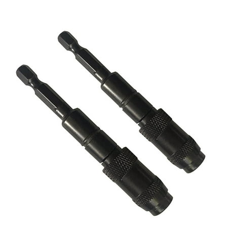 

Clearance! Zjfmsh Drill Bit Set Tip Holder With Quick Drill Change Screw Release Spring Locking Bit Tools & Home Improvement Wood Working Multi-Color