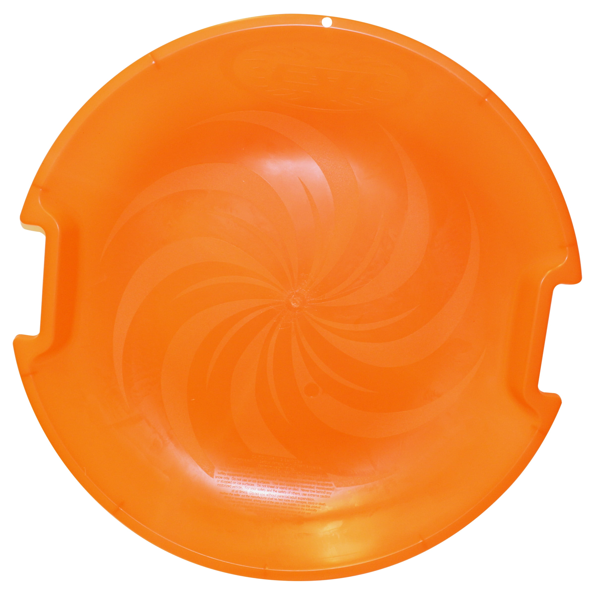 ESP Day Glow Super V Saucer Disc Sled Neon Orange by EMSCO Group