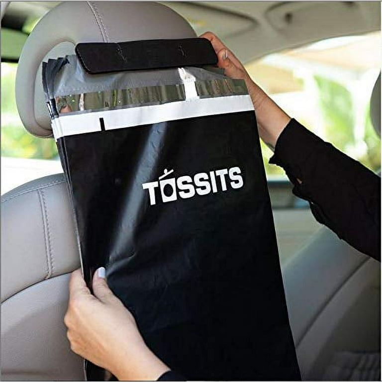 Tossits  The future of Car Trash Bags - say goodbye to a messy car!