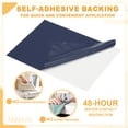 thumbnail image 4 of Uxcell Nylon Repair Patch Self-Adhesive Waterproof Fabric Repair Tape for Tents and Sleeping Bags Deep Blue, 4 of 7