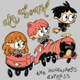 thumbnail image 2 of Harry Potter All Board the Hogwarts Express Cute Drawing  Graphic T-Shirt, 2 of 3