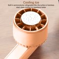 thumbnail image 3 of Mini Ventilador De Mano Plegable Portátil Con Pantalla Digital Tecnología De Motor Silencioso, Liviano Y Portátil, Diseño Plegable Para Viajes, Oficina, 3 of 7