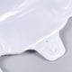 thumbnail image 3 of Xiao Hua 100 piezas de bolsas de plástico blancas de grado alimenticio con asas para envasado de alimentos, 20 * 30 cm, 3 of 5