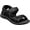 Black, variant on Men's Nunn Bush Rio Vista River Sandal Brown Leather 9 W