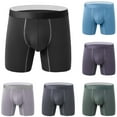 thumbnail image 4 of Men's Underwear Briefs, Mens Underwear with Pouch Short Leg Underwear Briefs Comfortable Underwear Boxer Briefs Men's Underwear Boxer Briefs for Men, 4 of 4
