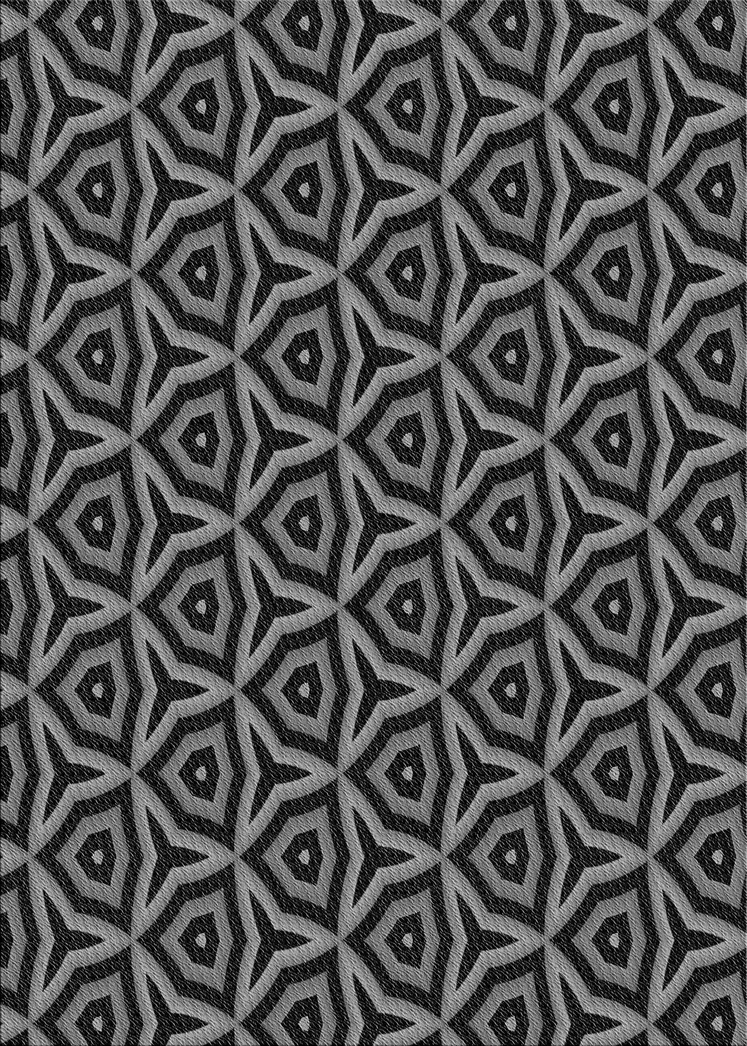 Ahgly Company Machine Washable Indoor Rectangle Transitional Gray Area Rugs, 5' x 7'