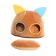 thumbnail image 2 of Cama para gatos de interior, túnel para gatos, cama para dormir, cama para mascotas, cama semicerrada calmante para perros y gatos. Marrón, 2 of 9