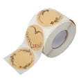 thumbnail image 3 of 500pcs Label Sticker Kraft Paper,  Gift Tags Stickers Self Adhesive Round Tags Stickers For DIY Perfume Gift Box Storage Bottle, 3 of 8