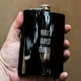 thumbnail image 3 of 8oz BLACK World's Okayest Grandpa Flask L1, 3 of 3
