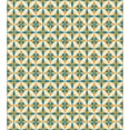 thumbnail image 3 of Geometric Duvet Cover Set, Abstract Geometric Origami Pattern Vintage Illustration Retro Style Print, Decorative 3 Piece Bedding Set with 2 Pillow Shams, King Size, Orange Teal Cream, by Ambesonne, 3 of 3