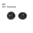 thumbnail image 1 of crativent Noise Isolate Ear Tips for Replacement Earbuds Cover Protective Earphone Earplugs For black L 1Set, 1 of 6