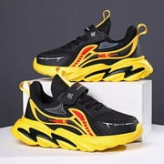 HOBIBEAR Kids Sneakers for Boys Running Shoes Lightweight Sport