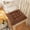 Coffee-Colored, variant on Taotanxi Soft Square Chair Pad with Ties Comfortable Solid Color Chairs Cushion for Office,Home or Car Sitting Coffee-Colored 15.7"x15.7"x3"