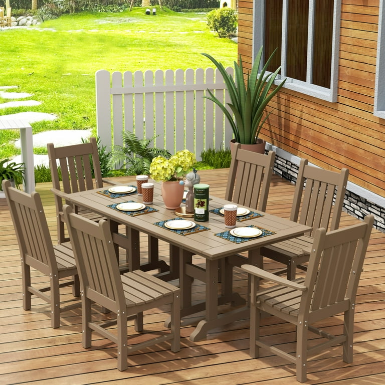 Farmhouse outdoor dining set hotsell