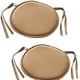 thumbnail image 1 of lote De 2 Primos (marrón) Rembourrs Pour Chaise De Jardin Avec Adjunta 38 X 38 Cm, 1 of 4