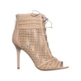 thumbnail image 4 of Womens Sam Edelman Abbie Perforated Ankle Booties, Classic Nude, 9.5 US / 39.5 EU, 4 of 5