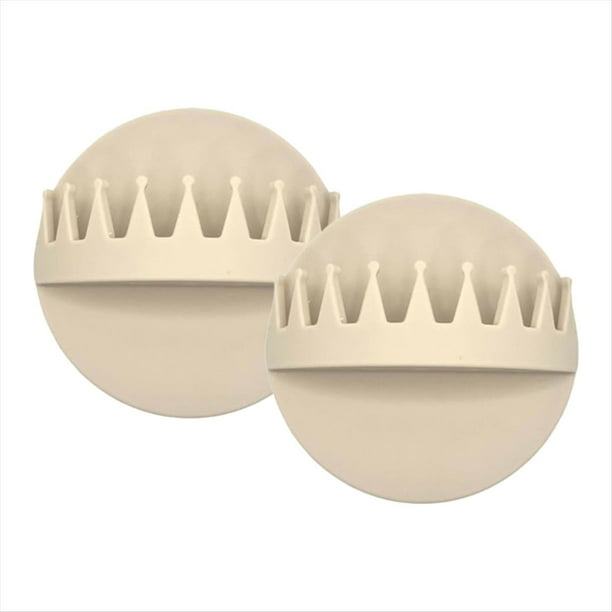 2 Colectores de Pelo para Ducha, Colector de Pelos con Succión de Pared, Trampa para el Desagüe de la Ducha, Colector de Pelos Reutilizable para Pared de Ducha, B