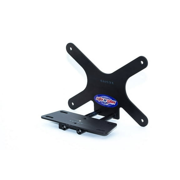 STO N SHO Front License Plate Bracket Compatible with 2014-2017 Ford Fiesta ST (SNS31)