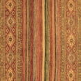 thumbnail image 1 of Ahgly Company Indoor Square Abstract Brown Modern Area Rugs, 4' Square, 1 of 4