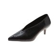 thumbnail image 2 of Mikilon Chaussures à Enfiler Talon Moyen Chaussures Simples Femmes Chaussures Rétro Grand-Maman Chaussures de Travail Talons Hauts Chaussures Quatre Saisons, 2 of 6