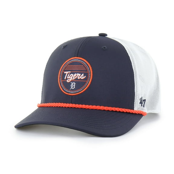 Men's '47 Navy/White Detroit Tigers Fairway Trucker Adjustable Hat