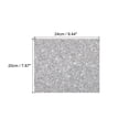 thumbnail image 2 of Hoja de strass brillante autoadhesiva, 9.44 x 7.87 pulgadas, plata blanca, 2 of 6