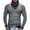 Light Gray, variant on CharmCyan Men’s Knitted Pullover Sweater with Asymmetric Zipper Collar Casual Long Sleeve Slim Fit Pullover for Autumn Winter Black L