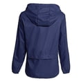 thumbnail image 4 of Tejiojio Clearance Rollbacks Women Long Sleeve Solid Thin Skinsuits Hooded Zipper Casual Sport Coat, 4 of 5