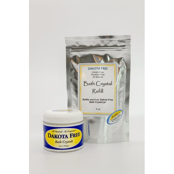 Dakota Free Fragrance-Free Bath Crystals