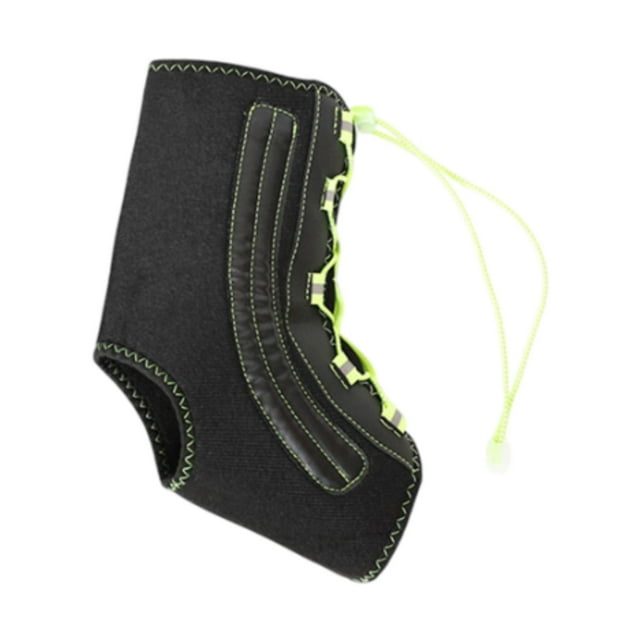 Tobillera flexible antideslizante, tobillera deportiva portátil, soporte para articulaciones Verde negro