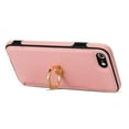 thumbnail image 6 of Allytech iPhone 7/8 Wallet Case, iPhone SE 2020/2022 Case with Ring Holder, PU Leather Kickstand Shockproof Anti-Scratch Cash Pocket Wallet Case Cover for Apple iPhone 7/8 SE 3rn 2nd Gen - Pink, 6 of 8