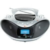 JWin Portable MP3/CD Boombox With Digital Music Ripping