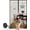 Middle Opening, variant on Magnetic Screen Door, Fits Door Size 60" X 80", Door Mesh with Magnetic Closure and Super Strong Magnets, Heavy Duty Double Opening for Sliding Patio and French Doors