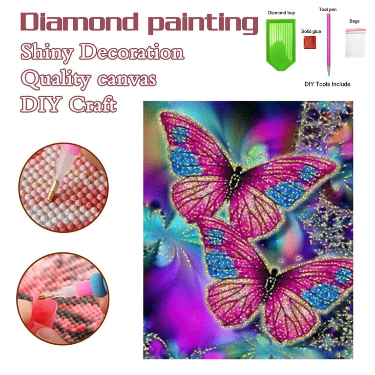 Pianpianzi Arts And Crafts for Teenagers Painting Acrylic Paints for Canvas  Painting Color by Number Painting for Adults Sti DIY Painting Diamond  Embroidery Pasted 5D Rhinestone Paintings Home DIY 